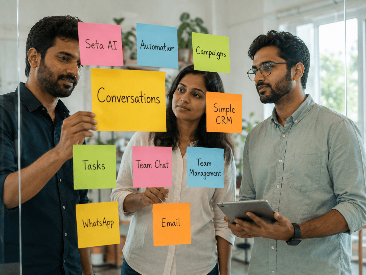 The Setaflow team’s mission: one inbox for every customer conversation