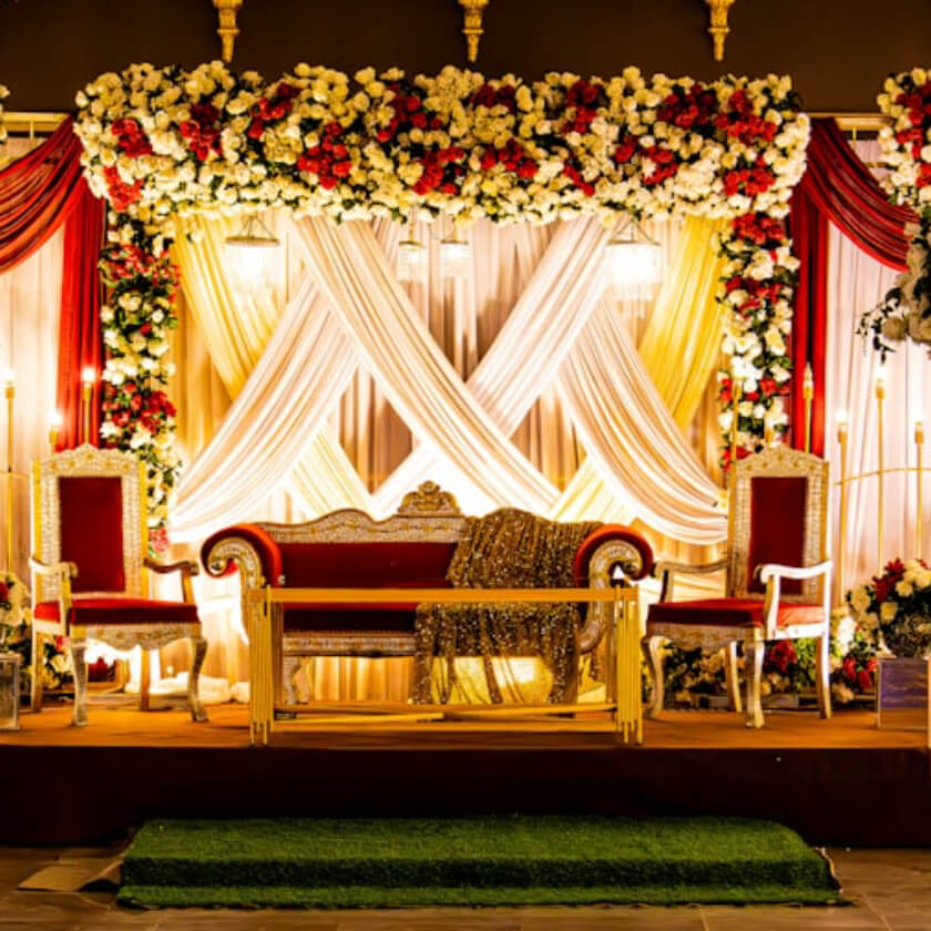 Wedding booked and coordinated through Setaflow